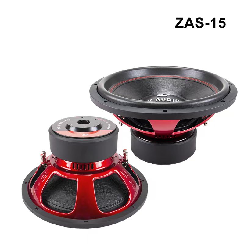SUBWOOFER 15” | IMPEDANCIA: 2X4 OHM (DOBLE BOBINA) | POTENCIA MÁXIMA: 2500 WATTS