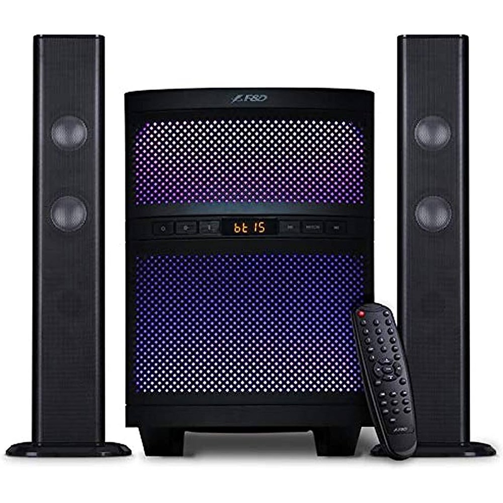 BOCINA 2.1 F&D  T-200X, FM,USB,BLUETOOH 4.0