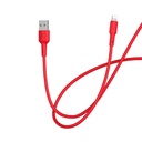 CABLE DE DATOS DE CARGA DE SILICONA BX30 PARA IP, BOROFONE.