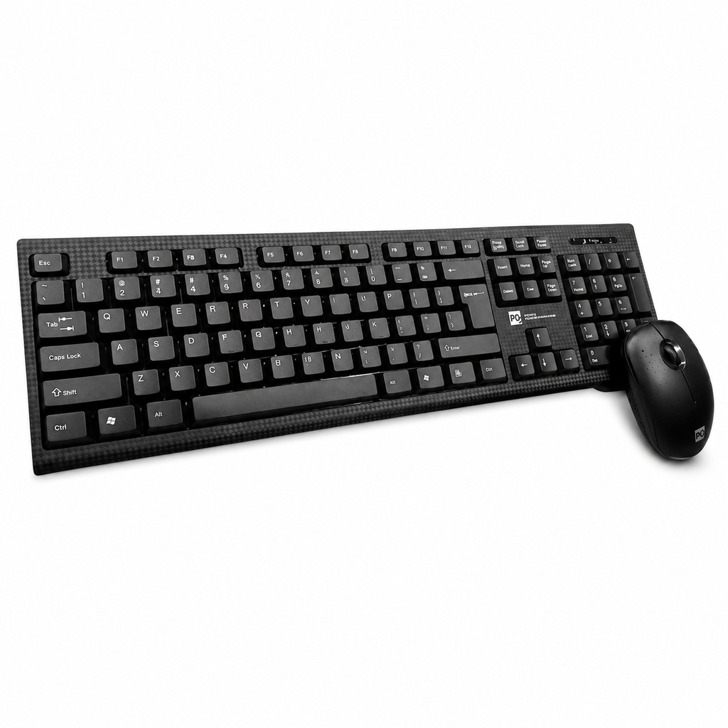 COMBO DE TECLADO Y RATÓN WIRELESS, R8.