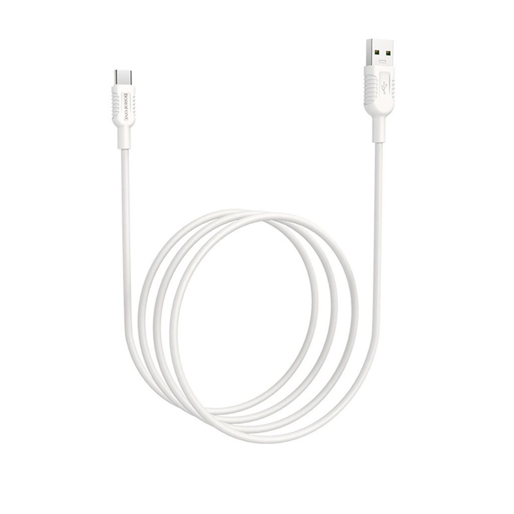 CABLE DE CARGA DE DATOS BX33 TIPO-C 5A FLASH DE ONDA, BOROFONE.