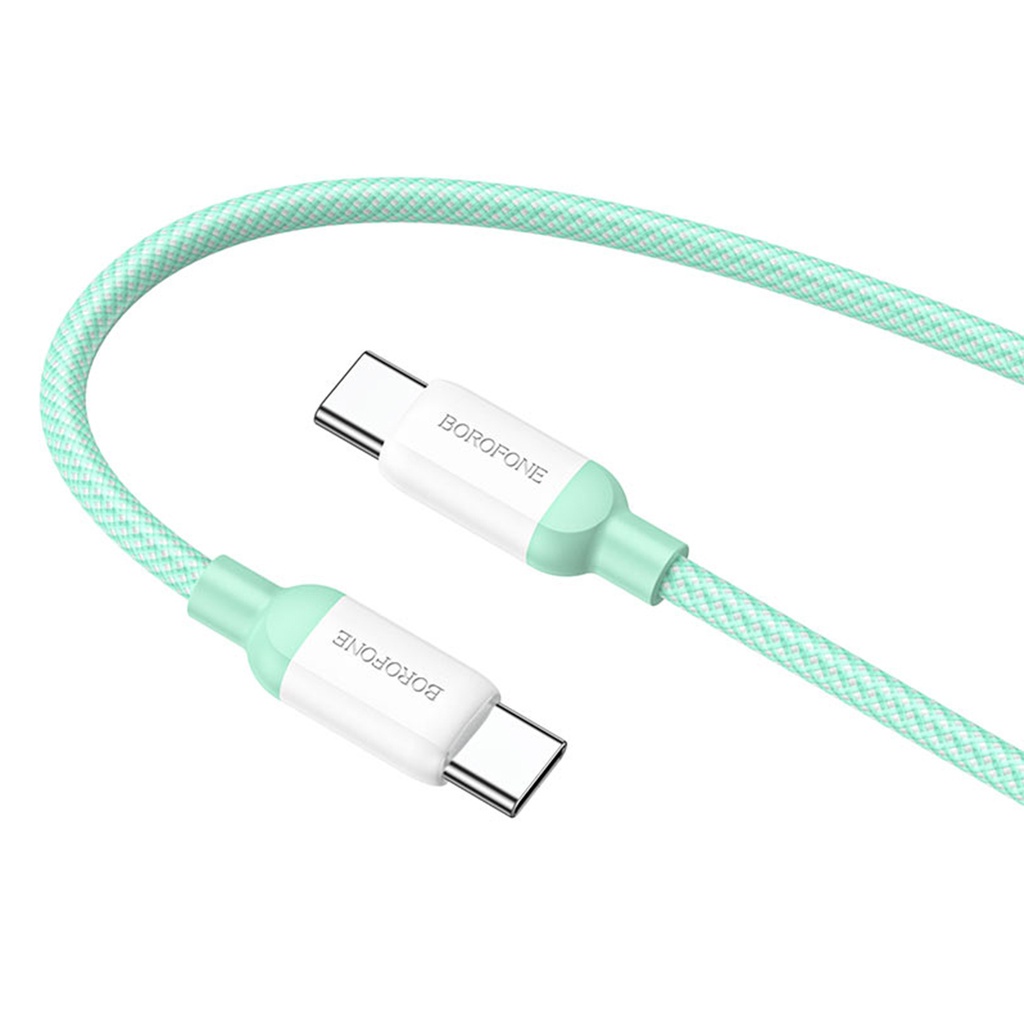 CABLE DE CARGA DE DATOS 100W BX68 TIPO-C A TIPO-C (L = 1M), BOROFONE. (copia)