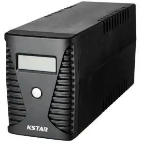 UPS MICRO 600VA, 120V, PANTALLA LCD CON BATERÍA DE 1*12V7AH + ENCHUFE*6, NIVEL DE CARGA, KSTAR.