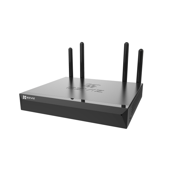 X5S NVR INALÁMBRICO CON SALIDA HDMI Y VGA, Admite discos duros de 1 TB a 8 TB, admite hasta 8 cámaras Wi-Fi.