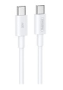 CABLE SERIE MARLIK 30W PD TIPO C A TIPO C BLANCO, REMAX.
