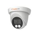 CÁMARA DOMO PLÁSTICO Y METAL A FULL COLOR  2 MP SENSOR CMOS DE 1/3", SALIDA DE 2M /5M, DWDR, DNR, UTC, OSD. LENTE 2,8 MM, CON AOC , CUBRE 25METRO SURICAM.