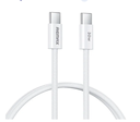 CABLE DE DATOS TIPO C BLANCO, REMAX.
