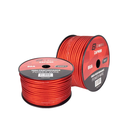 CABLE CALIBRE 8GA | CONDUCTOR CCA (ALUMINIO RECUBIERTO DE COBRE)| REVESTIMIENTO: PVC ROJO |  LONGITUD: 250 PIES"